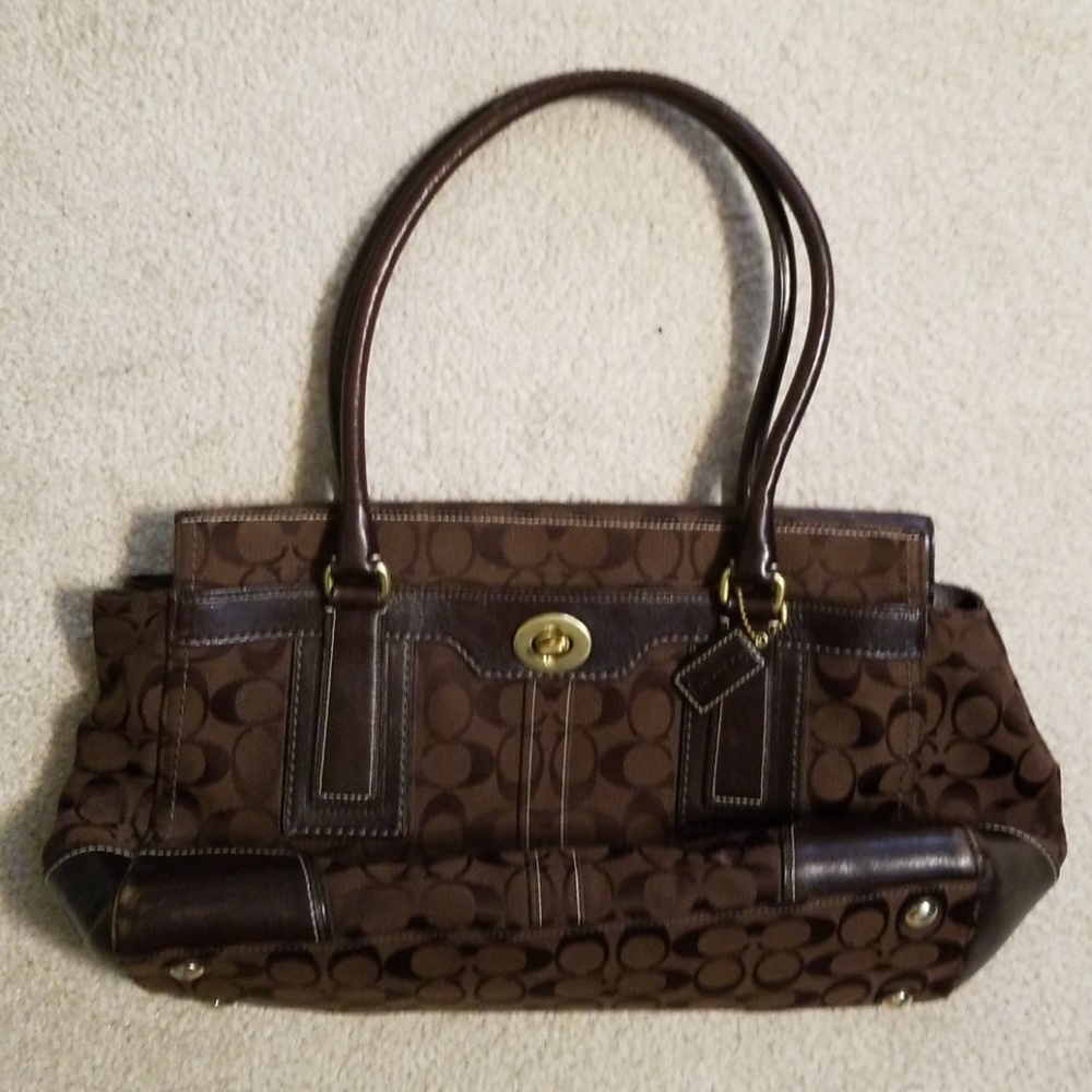 Brown Coach purse